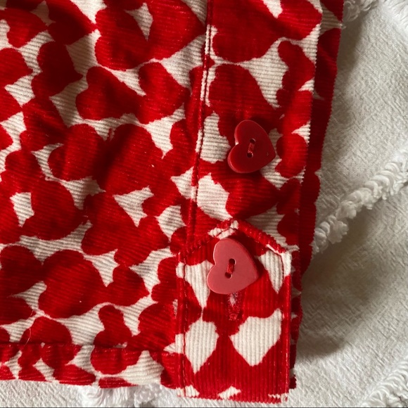 Stella McCartney Kids corduroy heart mini skirt girls size 10 - Picture 2 of 10